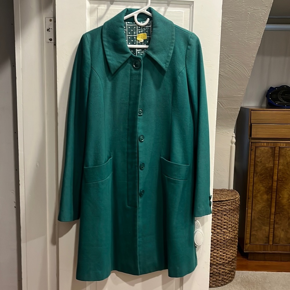 Beautiful Tulle Green Coat